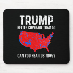 Alfombrilla De Ratón Trump mejor cobertura que 5g Mapa América Política