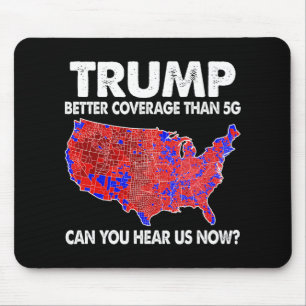 Alfombrilla De Ratón Trump mejor cobertura que 5g Mapa soporte a Trump 