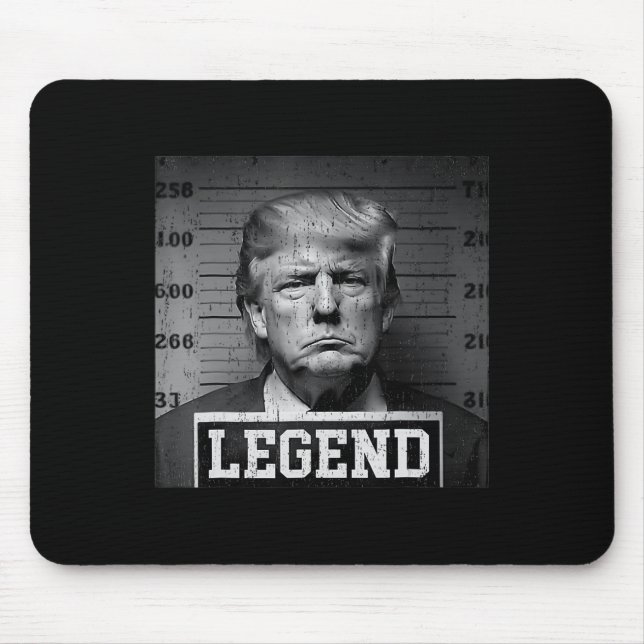 Alfombrilla De Ratón Trump Mug Shot (Frente)
