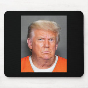 Alfombrilla De Ratón Trump Mug Shot 1