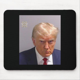 Alfombrilla De Ratón Trump Mugshot Tee - Icónico Y Gracioso