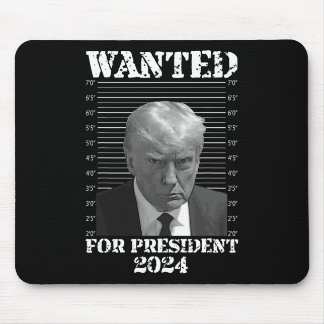 Alfombrilla De Ratón Trump No Es Culpable De La Mug Disparada 2024 Que  (Frente)
