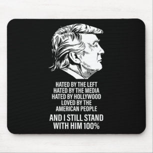 Alfombrilla De Ratón Trump odiado por la izquierda odiado por los medio