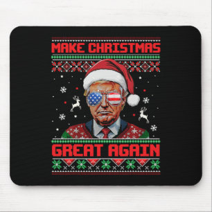 Alfombrilla De Ratón Trump Pajama vuelve a hacer grandes a los Navidade