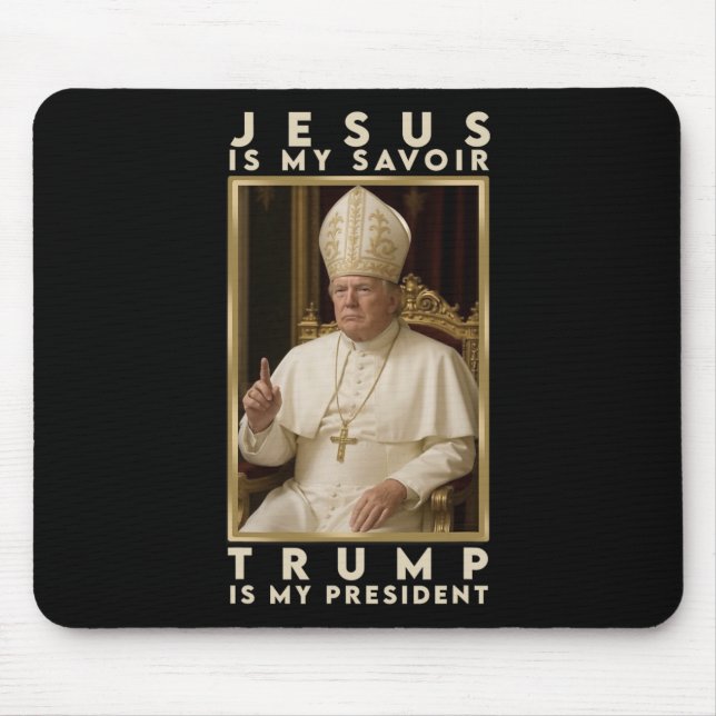 Alfombrilla De Ratón Trump Para El Papa Y El Presidente Camisas Trump 2 (Frente)