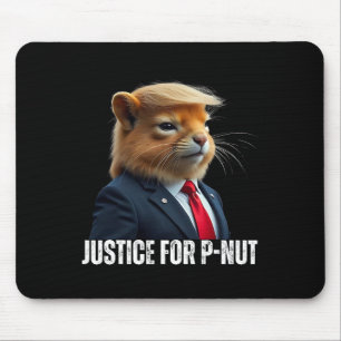 Alfombrilla De Ratón Trump Por El Anciano La Ardilla Justicia Por El Pe