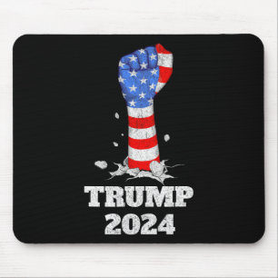 Alfombrilla De Ratón Trump Primero De 2024 Apoya A Trump 2024