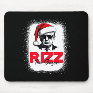 Alfombrilla De Ratón Trump Rizz Navidades de temporada Funny Donald Tru
