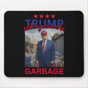 Alfombrilla De Ratón Trump Sacando A Trump El Divertido Garbyge 2024