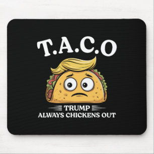 Alfombrilla De Ratón Trump Siempre se Rinde Taco Divertido Camiseta Tru