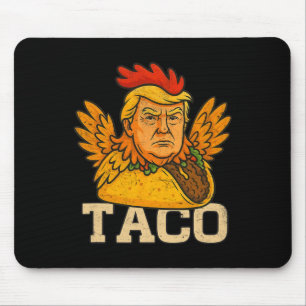 Alfombrilla De Ratón Trump Siempre se Rinde Vámonos Taco Divertido