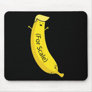 Alfombrilla De Ratón Trump su banana (a escala) gracioso 2