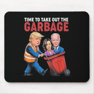 Alfombrilla De Ratón Trump Tiempo De Sacar La Basura