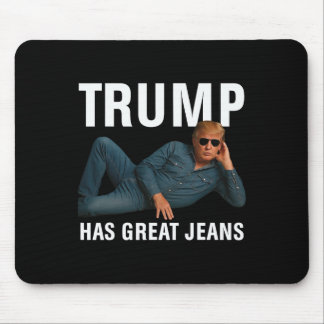 Alfombrilla De Ratón Trump Tiene Grandes Jeans Camiseta Gráfica Diverti