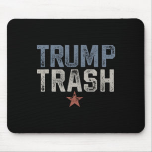 Alfombrilla De Ratón Trump Trash 2024 Garbyge vintage retro con problem