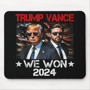 Alfombrilla De Ratón Trump Vance Ganamos Inauguración Día 2025 47