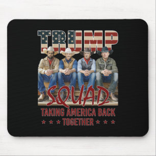 Alfombrilla De Ratón Trump Vance Kennedy Elon Squad lleva a Estados Uni