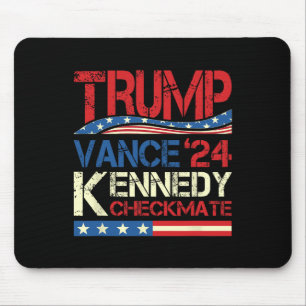 Alfombrilla De Ratón Trump Vance Kennedy Jaque Mate 2025 Elección Repub
