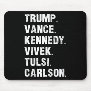 Alfombrilla De Ratón Trump Vance Kennedy Vivek Tulsi Carlson