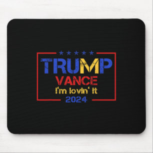 Alfombrilla De Ratón Trump Vance Me Encanta 2025 Frase Divertida Cita T