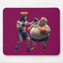 Alfombrilla De Ratón Trump vs. Jesus Mousepad