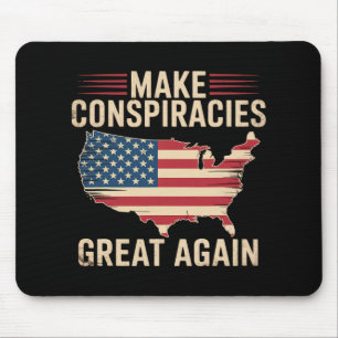 Alfombrilla De Ratón Trump vuelve a hacer grandes las conspiraciones 5