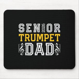 Alfombrilla De Ratón Trumpet Dad, retro senior, 2026
