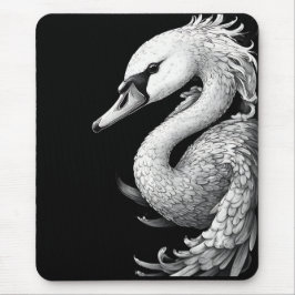 Alfombrilla De Ratón "Trumpet the Swan" Portrait Mouse Pad