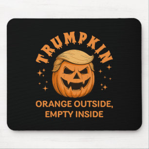 Alfombrilla De Ratón Trumpkin Naranja afuera de la divertida Halloween