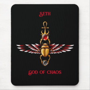 Alfombrilla De Ratón TSDS: Gráfico de escudos de Seth