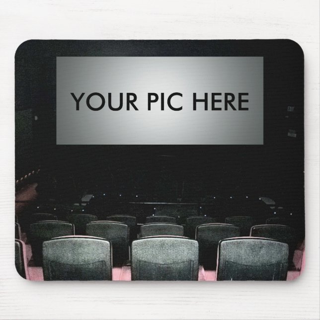 Alfombrilla De Ratón Tu vida en las películas (Frente)
