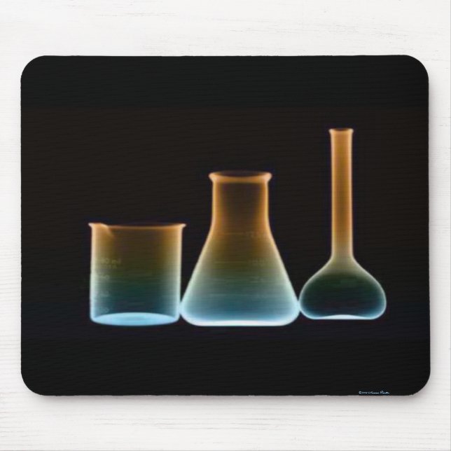 Alfombrilla De Ratón Tubos de ensayo Mousepad (Frente)