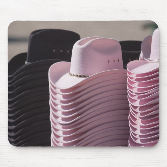 Alfombrilla De Ratón Tucson, Arizona. Gorras de vaquero para los (Frente)