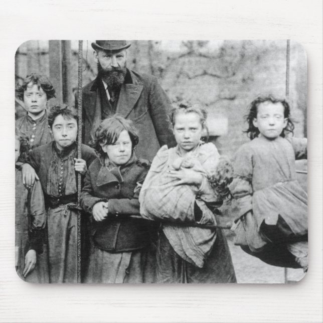 Alfombrilla De Ratón Tugurios de Londres (Frente)