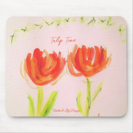 Alfombrilla De Ratón Tulip Mouse pad de Ariella & Lily, Zazzle
