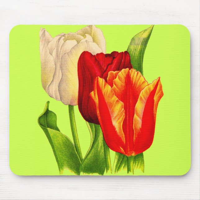 Alfombrilla De Ratón tulipán (Frente)