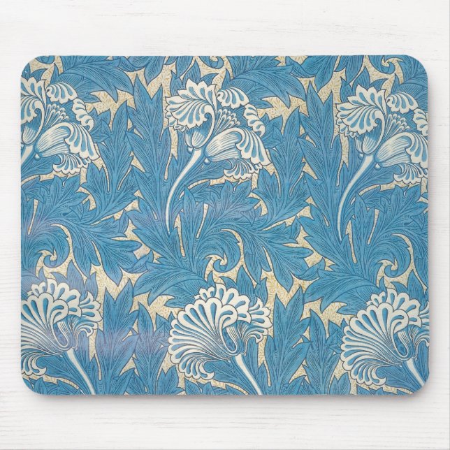 Alfombrilla De Ratón Tulipán de William Morris - Mousepad (Frente)