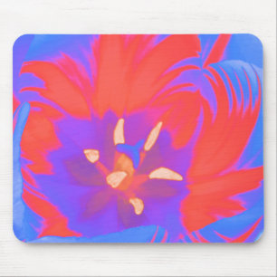 Alfombrilla De Ratón Tulipán fluorescente Mousepad