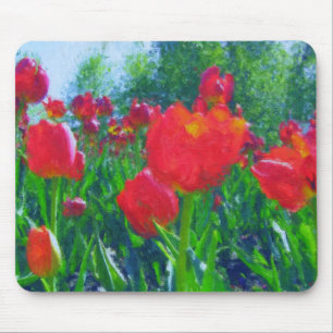Alfombrilla De Ratón Tulipanes