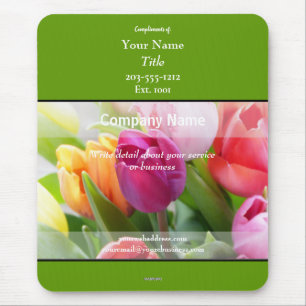 Alfombrilla De Ratón Tulipanes de Mousepad promocionales - HAMbyWG