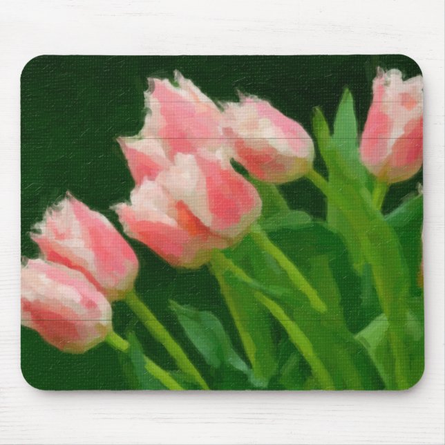 Alfombrilla De Ratón Tulipanos (Frente)