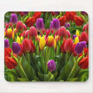 Alfombrilla De Ratón Tulips brillante
