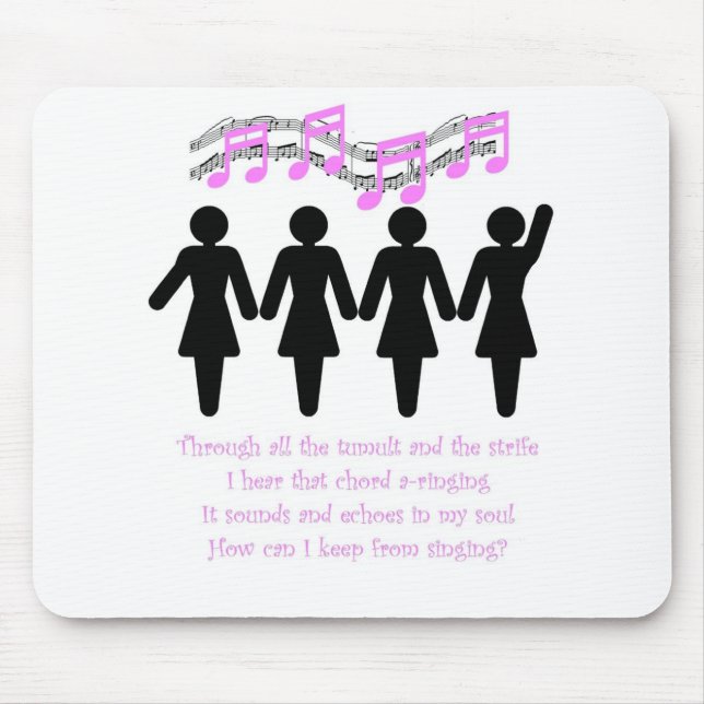 Alfombrilla De Ratón Tumulto y conflicto (Frente)