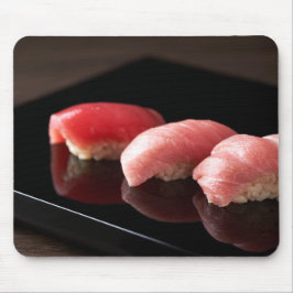 Alfombrilla De Ratón Tuna Trio Elegance – Zen Sushi Mouse Pad
