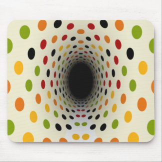 Alfombrilla De Ratón Túnel del tiempo a los años 60 Mousepad retro
