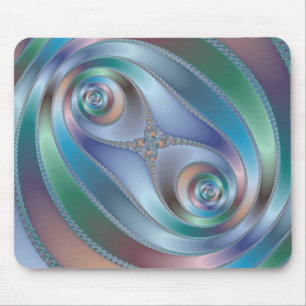 Alfombrilla De Ratón Túnel dividido - Mousepad fractal