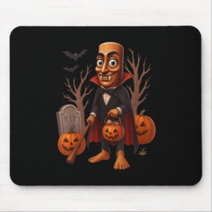 Alfombrilla De Ratón Tung Tung Tung Sahur Halloween Kid Costume Vampiro