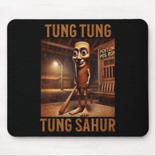 Alfombrilla De Ratón Tung Tung Tung Sahur Meme italiano sobre el loro