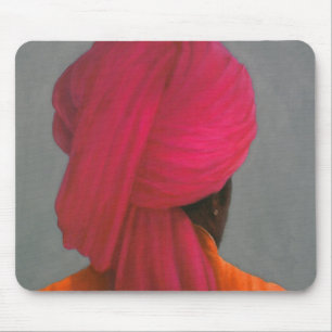 Alfombrilla De Ratón Turbante rosado