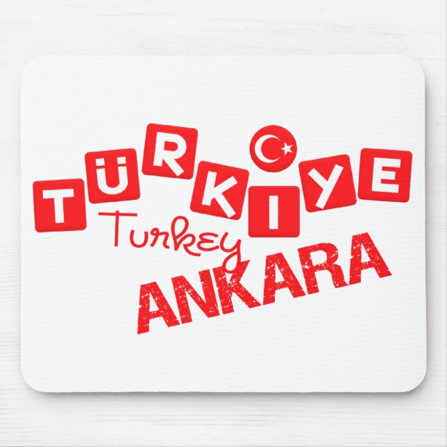 Alfombrilla De Ratón TURKEY ANKARA mousepad - personalizar (Frente)